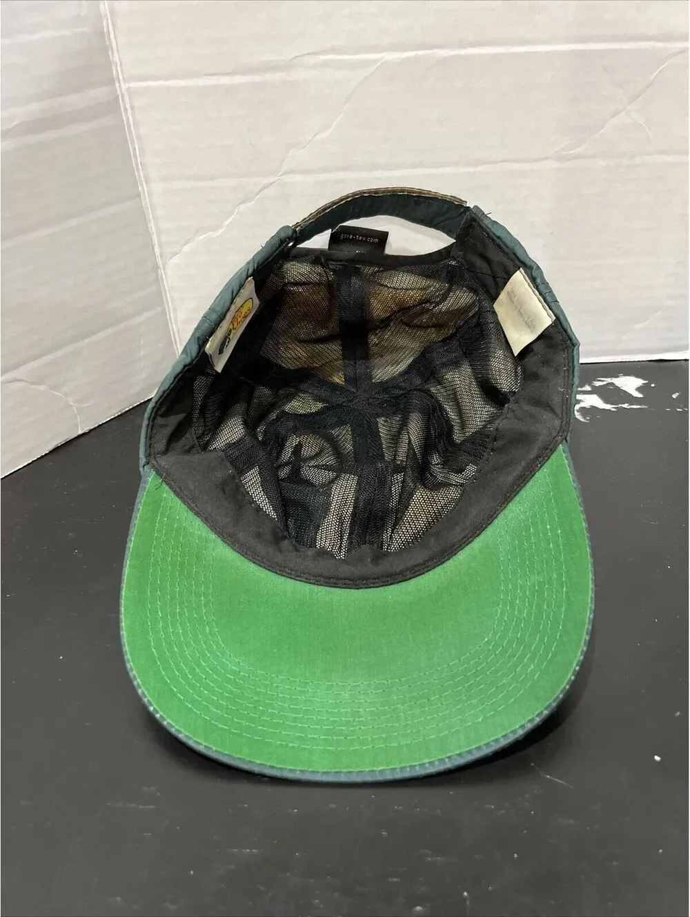 Bass Pro Shops Gore Tex Faded Green Baseball Cap Largemouth Bass